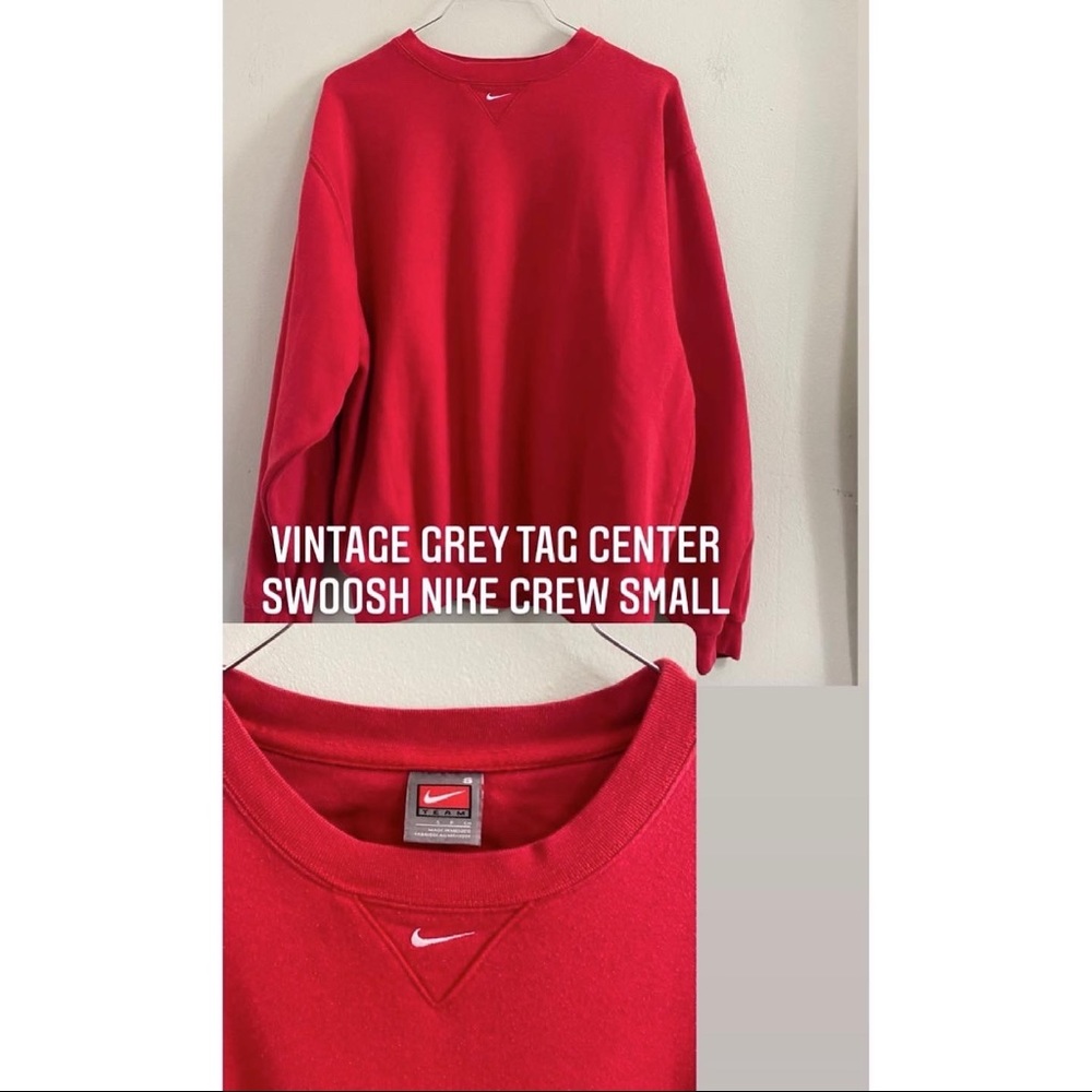 Center Swoosh Vintage Nike crewneck Small